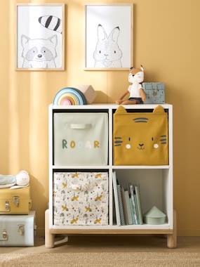 -Lot de 3 bacs de rangement animaux HANOÏ