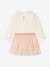 Top with Collar & Skirt in Tulle Outfit, for Babies ecru - vertbaudet enfant 