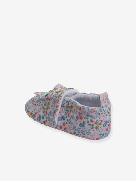 Pram Shoes with Elastic, for Babies printed white - vertbaudet enfant 