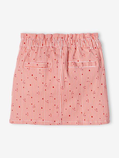 Striped Skirt for Girls striped blue+striped pink - vertbaudet enfant 