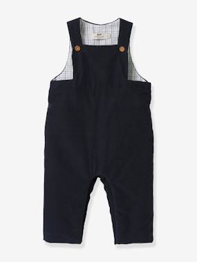 Baby-Corduroy Dungarees for Babies, by CYRILLUS