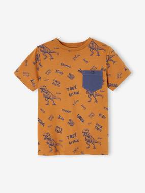 Boys-Tops-T-Shirt with Graphic Motifs for Boys