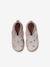 Slippers in Smooth Leather with Hook-and-Loop Strap, for Babies rose - vertbaudet enfant 