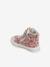 High-Top Trainers with Laces & Zips for Babies rose - vertbaudet enfant 