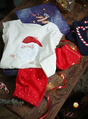 Christmas Combo, Pyjamas + Socks for Girls  - vertbaudet enfant