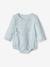 Long Sleeve Bodysuit, Cloud, in Cotton Gauze for Newborn Babies sky blue - vertbaudet enfant 