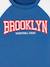 Sweat sport color block team Brooklyn garçon bleu roi - vertbaudet enfant 