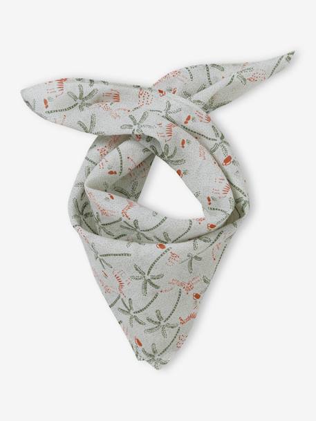 Foulard personnalisable imprimé savane bébé garçon écru - vertbaudet enfant 