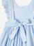 Occasion Wear Frilly Dress with Open Back for Girls coral+sky blue - vertbaudet enfant 