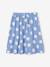Long, Printed Skirt for Girls azure+rosy - vertbaudet enfant 