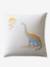 Parure housse de couette enfant et taie d'oreiller JURASSIC CAMP blanc imprimé - vertbaudet enfant 
