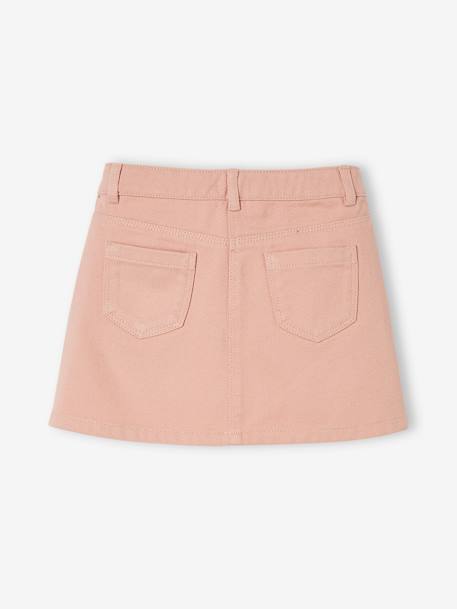 Skirt for Girls GREEN LIGHT SOLID+rosy - vertbaudet enfant 