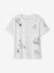 Tee-shirt motif jeu de piste garçon blanc - vertbaudet enfant 