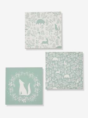 Pack of 3 Canvases, In the Woods  - vertbaudet enfant