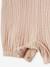 Salopette bébé naissance en gaze de coton beige+denim bleached - vertbaudet enfant 