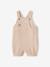 Salopette bébé naissance en gaze de coton beige+denim bleached - vertbaudet enfant 