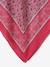 Foulard personalisable à imprimé fleuri fille rose imprimé - vertbaudet enfant 