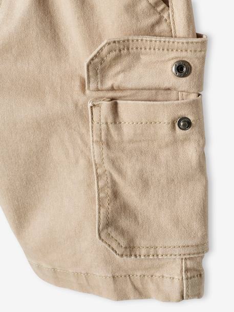 Cargo Shorts for Boys beige+khaki+navy blue - vertbaudet enfant 
