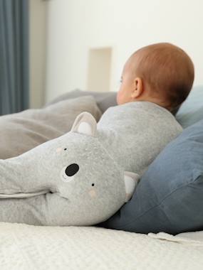 Baby-Pyjamas & Sleepsuits-Koala Sleepsuit in Velour, for Babies