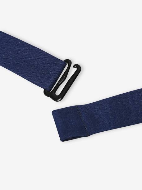 Plain Bow Tie for Boys blue+navy blue - vertbaudet enfant 