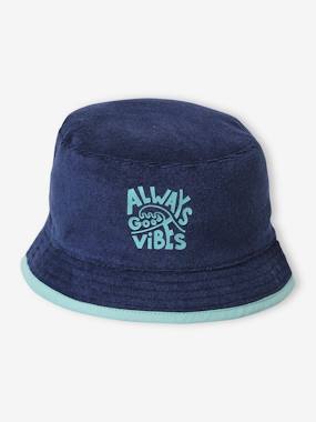 Boys-Accessories-Hats-Bucket Hat in Terry Cloth for Boys