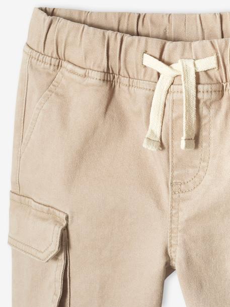 Cargo Shorts for Boys beige+khaki+navy blue - vertbaudet enfant 