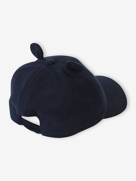 Bear Cap for Baby Boys lichen+navy blue - vertbaudet enfant 