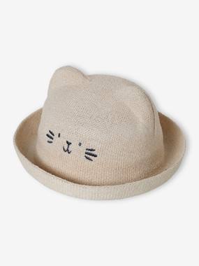 Cat-Shaped Hat for Baby Girls  - vertbaudet enfant