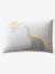Parure housse de couette enfant et taie d'oreiller JURASSIC CAMP blanc imprimé - vertbaudet enfant 