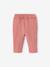 Pantalon en gaze de coton bébé écru+rose pâle+vieux rose - vertbaudet enfant 