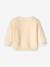 Cardigan in Brioche Stitch, Iridescent Motif, for Babies ecru - vertbaudet enfant 