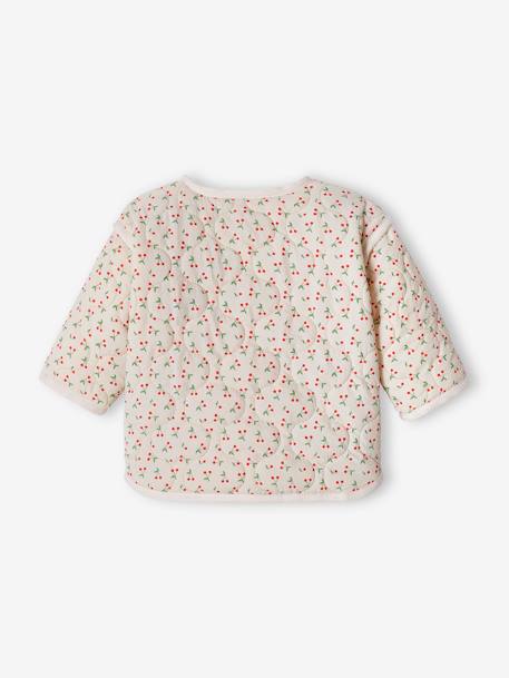 Padded Jacket for Babies pale pink - vertbaudet enfant 