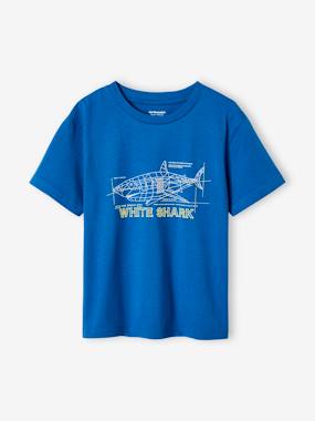 Boys-Tops-T-Shirt with 3D-Effect Motif, for Boys