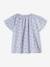 Blouse with Butterfly Wings, for Babies pale blue+pale yellow - vertbaudet enfant 