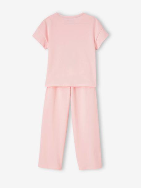 Wide Rabbit Pyjamas for Girls pale pink - vertbaudet enfant 