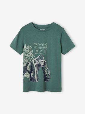Animal T-Shirt in Organic Cotton for Boys  - vertbaudet enfant