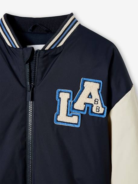 College-Style Jacket for Boys blue - vertbaudet enfant 