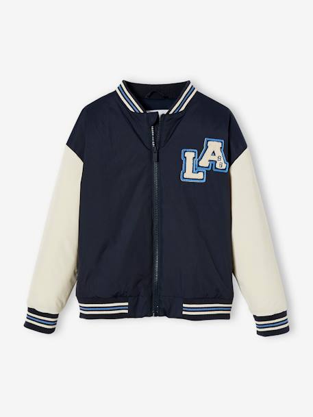 College-Style Jacket for Boys blue - vertbaudet enfant 