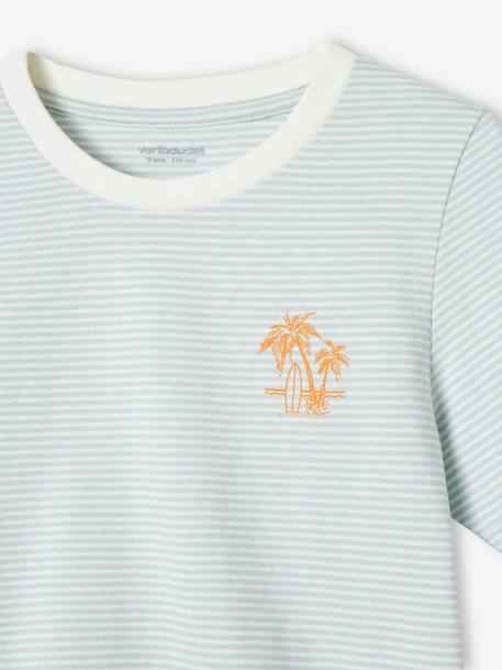 Pack of 2 'Honolulu' Pyjamas for Boys sky blue - vertbaudet enfant 