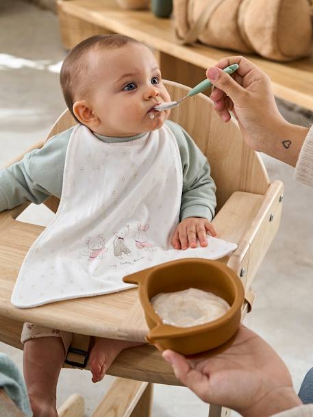 Bavoir bébé - Lots de bavoirs plastiques pour le repas - vertbaudet