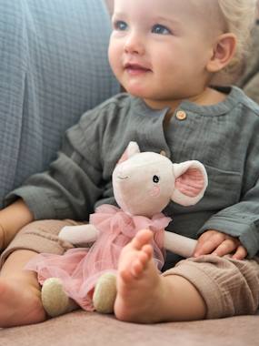 Little Mouse Soft Toy & Backpack for Baby Teeth  - vertbaudet enfant