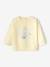 Printed Sweatshirt for Babies pastel yellow - vertbaudet enfant 