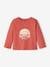 Long Sleeve Top in Slub Jersey Knit for Babies tomato red - vertbaudet enfant 