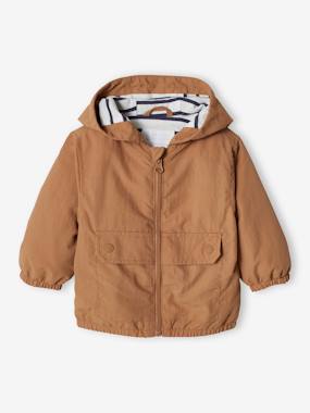 Baby-Outerwear-Coats-Hooded Parka for Baby Boys