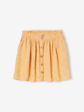 Coloured Skirt in Cotton Gauze, for Girls  - vertbaudet enfant