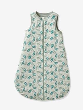 Summer Special Sleeveless Baby Sleep Bag with opening in the middle, Tropical  - vertbaudet enfant