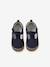 Soft Pram Shoes in Fabric, with Hook-and-Loop Straps, for Babies, Designed for Crawling blue - vertbaudet enfant 
