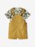 Ensemble bébé salopette et T-shirt exotique bronze - vertbaudet enfant 