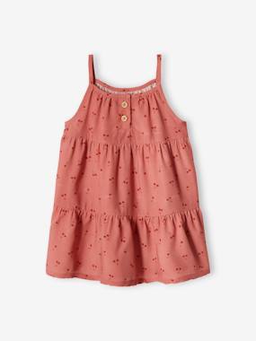 -Fluid Dress with Ruffles for Babies