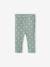 Legging bébé fille en maille côtelée vanille+vert sauge - vertbaudet enfant 